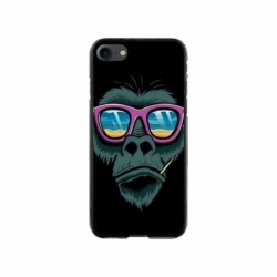 Husa personalizata tip carcasa HQPrint pentru Apple iPhone 8, model Gorilla, multicolor, S1D1M0288