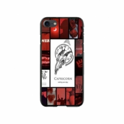 Husa personalizata tip carcasa HQPrint pentru Apple iPhone 8, model Capricorn, multicolor, S1D1M0295