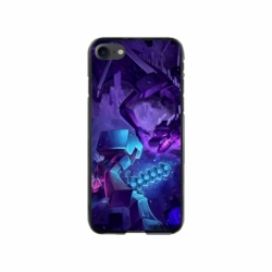 Husa personalizata tip carcasa HQPrint pentru Apple iPhone 8, model Ender Dragon, multicolor, S1D1M0304