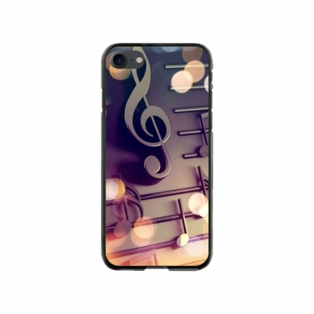 Husa personalizata tip carcasa HQPrint pentru Apple iPhone 8, model Notes, multicolor, S1D1M0328