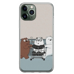 Husa personalizata tip carcasa HQPrint pentru Apple iPhone 11 Pro Max, model Bears 1, multicolor, S1D1M0003