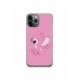 Husa personalizata tip carcasa HQPrint pentru Apple iPhone 11 Pro Max, model Pink Stitch, multicolor, S1D1M0005