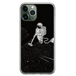 Husa personalizata tip carcasa HQPrint pentru Apple iPhone 11 Pro Max, model Vacuum of Space, multicolor, S1D1M0007