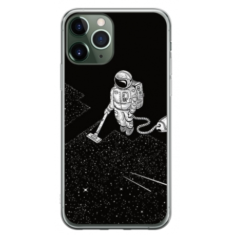 Husa personalizata tip carcasa HQPrint pentru Apple iPhone 11 Pro Max, model Vacuum of Space, multicolor, S1D1M0007