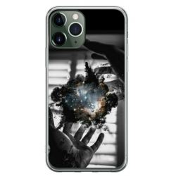 Husa personalizata tip carcasa HQPrint pentru Apple iPhone 11 Pro Max, model Dark Magic, multicolor, S1D1M0020