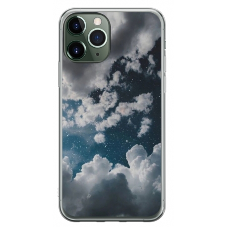Husa personalizata tip carcasa HQPrint pentru Apple iPhone 11 Pro Max, model Blue Sky, multicolor, S1D1M0023