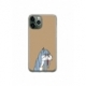 Husa personalizata tip carcasa HQPrint pentru Apple iPhone 11 Pro Max, model Tired Bunny, multicolor, S1D1M0027
