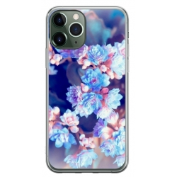 Husa personalizata tip carcasa HQPrint pentru Apple iPhone 11 Pro Max, model Flowers 2, multicolor, S1D1M0038