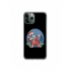 Husa personalizata tip carcasa HQPrint pentru Apple iPhone 11 Pro Max, model Covid Santa, multicolor, S1D1M0055
