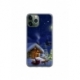 Husa personalizata tip carcasa HQPrint pentru Apple iPhone 11 Pro Max, model Christmas Cottage, multicolor, S1D1M0059