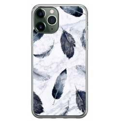 Husa personalizata tip carcasa HQPrint pentru Apple iPhone 11 Pro Max, model Leaf Design 2, multicolor, S1D1M0071