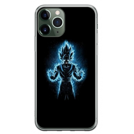 Husa personalizata tip carcasa HQPrint pentru Apple iPhone 11 Pro Max, model Goku, multicolor, S1D1M0087