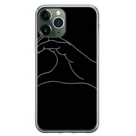 Husa personalizata tip carcasa HQPrint pentru Apple iPhone 11 Pro Max, model Foreverand Always 2, multicolor, S1D1M0095