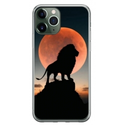Husa personalizata tip carcasa HQPrint pentru Apple iPhone 11 Pro Max, model Lion 1, multicolor, S1D1M0110