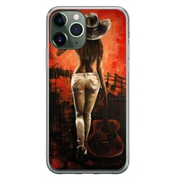Husa personalizata tip carcasa HQPrint pentru Apple iPhone 11 Pro Max, model Sexy Lady, multicolor, S1D1M0113