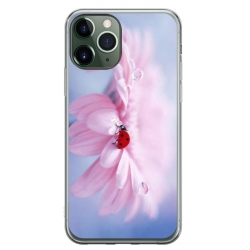 Husa personalizata tip carcasa HQPrint pentru Apple iPhone 11 Pro Max, model Flowers 5, multicolor, S1D1M0114