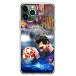 Husa personalizata tip carcasa HQPrint pentru Apple iPhone 11 Pro Max, model Messi 1, multicolor, S1D1M0122