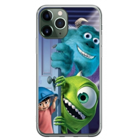 Husa personalizata tip carcasa HQPrint pentru Apple iPhone 11 Pro Max, model Monster INC, multicolor, S1D1M0127