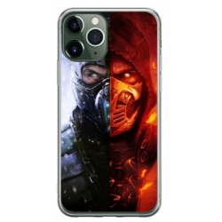 Husa personalizata tip carcasa HQPrint pentru Apple iPhone 11 Pro Max, model Mortal Kombat, multicolor, S1D1M0130