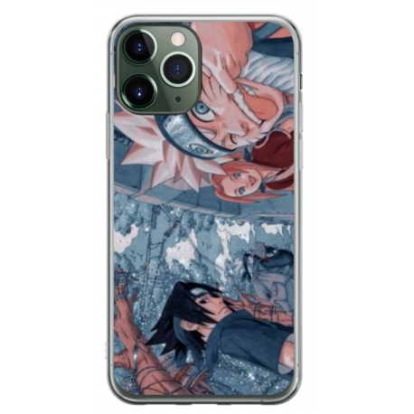 Husa personalizata tip carcasa HQPrint pentru Apple iPhone 11 Pro Max, model Naruto 2, multicolor, S1D1M0133