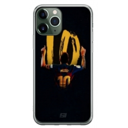 Husa personalizata tip carcasa HQPrint pentru Apple iPhone 11 Pro Max, model Messi 2, multicolor, S1D1M0134