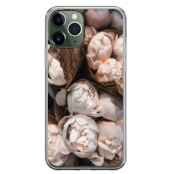 Husa personalizata tip carcasa HQPrint pentru Apple iPhone 11 Pro Max, model Flowers 6, multicolor, S1D1M0139