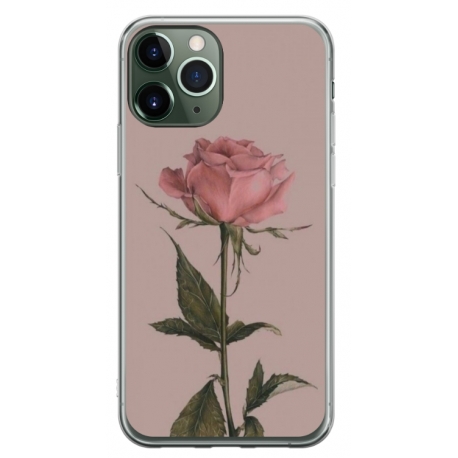 Husa personalizata tip carcasa HQPrint pentru Apple iPhone 11 Pro Max, model Flowers 8, multicolor, S1D1M0141