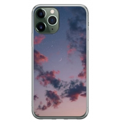 Husa personalizata tip carcasa HQPrint pentru Apple iPhone 11 Pro Max, model Moody Sky, multicolor, S1D1M0146