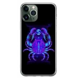 Husa personalizata tip carcasa HQPrint pentru Apple iPhone 11 Pro Max, model Cancer, multicolor, S1D1M0147