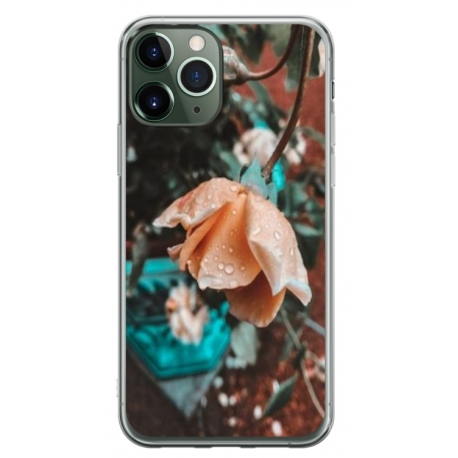 Husa personalizata tip carcasa HQPrint pentru Apple iPhone 11 Pro Max, model Flowers 10, multicolor, S1D1M0149