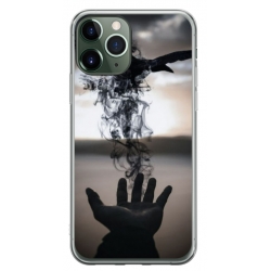 Husa personalizata tip carcasa HQPrint pentru Apple iPhone 11 Pro Max, model Black Magic, multicolor, S1D1M0152