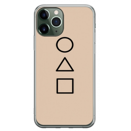 Husa personalizata tip carcasa HQPrint pentru Apple iPhone 11 Pro Max, model Squid Game 1, multicolor, S1D1M0173