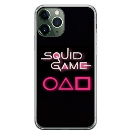 Husa personalizata tip carcasa HQPrint pentru Apple iPhone 11 Pro Max, model Squid Game 4, multicolor, S1D1M0176