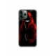 Husa personalizata tip carcasa HQPrint pentru Apple iPhone 11 Pro Max, model Evil Hoodie Man, multicolor, S1D1M0197