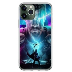 Husa personalizata tip carcasa HQPrint pentru Apple iPhone 11 Pro Max, model Thor 1, multicolor, S1D1M0201