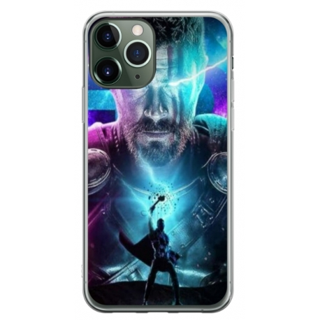 Husa personalizata tip carcasa HQPrint pentru Apple iPhone 11 Pro Max, model Thor 1, multicolor, S1D1M0201