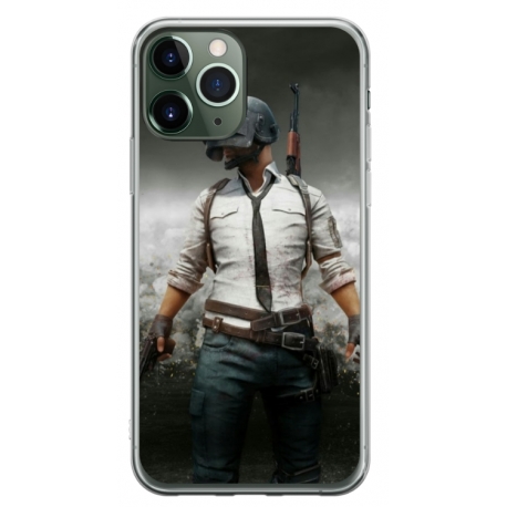 Husa personalizata tip carcasa HQPrint pentru Apple iPhone 11 Pro Max, model PUBG 1, multicolor, S1D1M0214