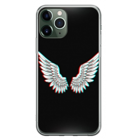 Husa personalizata tip carcasa HQPrint pentru Apple iPhone 11 Pro Max, model Angel, multicolor, S1D1M0219