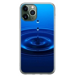 Husa personalizata tip carcasa HQPrint pentru Apple iPhone 11 Pro Max, model Picatura, multicolor, S1D1M0240