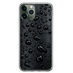 Husa personalizata tip carcasa HQPrint pentru Apple iPhone 11 Pro Max, model Rain, multicolor, S1D1M0244