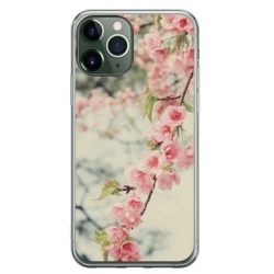 Husa personalizata tip carcasa HQPrint pentru Apple iPhone 11 Pro Max, model Flowers 18, multicolor, S1D1M0245