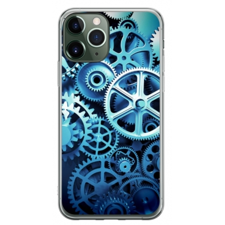 Husa personalizata tip carcasa HQPrint pentru Apple iPhone 11 Pro Max, model Clockwork, multicolor, S1D1M0250