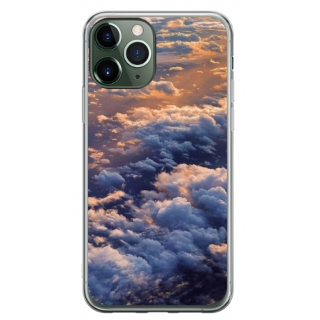 Husa personalizata tip carcasa HQPrint pentru Apple iPhone 11 Pro Max, model Beautiful Sky, multicolor, S1D1M0277
