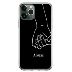 Husa personalizata tip carcasa HQPrint pentru Apple iPhone 11 Pro Max, model Always and Forever 1, multicolor, S1D1M0279