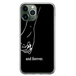 Husa personalizata tip carcasa HQPrint pentru Apple iPhone 11 Pro Max, model Always and Forever 2, multicolor, S1D1M0280