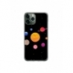 Husa personalizata tip carcasa HQPrint pentru Apple iPhone 11 Pro Max, model Colorful Galaxy, multicolor, S1D1M0283