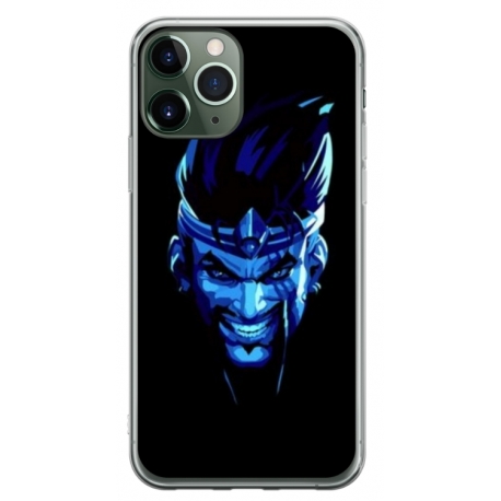 Husa personalizata tip carcasa HQPrint pentru Apple iPhone 11 Pro Max, model Blue King, multicolor, S1D1M0305