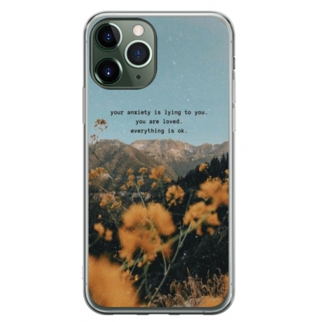 Husa personalizata tip carcasa HQPrint pentru Apple iPhone 11 Pro Max, model Quote 1, multicolor, S1D1M0306