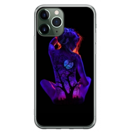 Husa personalizata tip carcasa HQPrint pentru Apple iPhone 11 Pro Max, model Colorful 8, multicolor, S1D1M0329