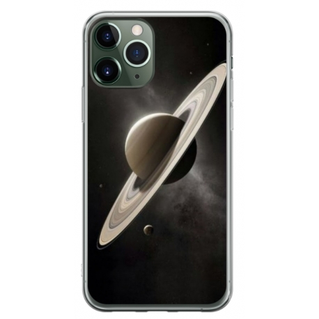Husa personalizata tip carcasa HQPrint pentru Apple iPhone 11 Pro Max, model Planet 2, multicolor, S1D1M0348